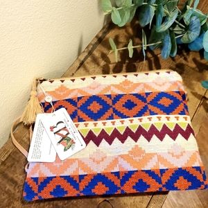 America & Beyond Aztec Bag